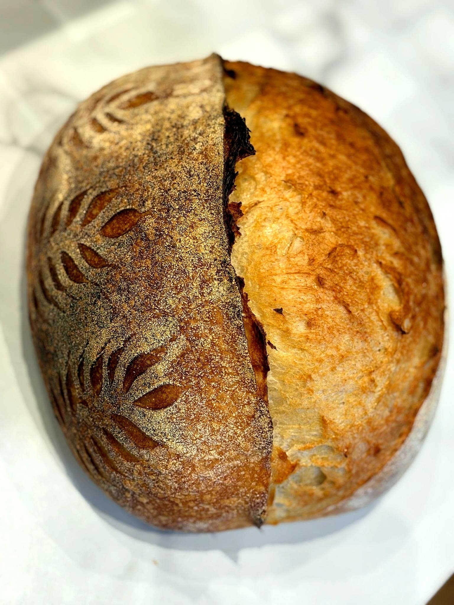 Sourdough country loaf